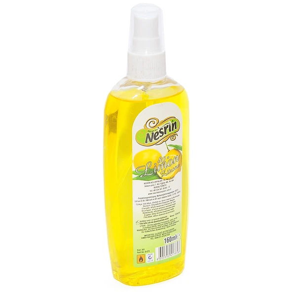 Limon Kolonyası Sprey 80 Derece Pet Şişe 160 ML - Resim 5