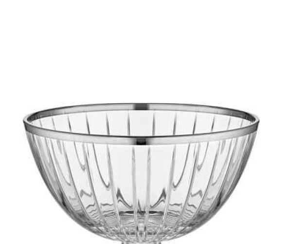 DECORİUM CAM KASE 13,5 CM ACCADEMIA PLATİN M04012