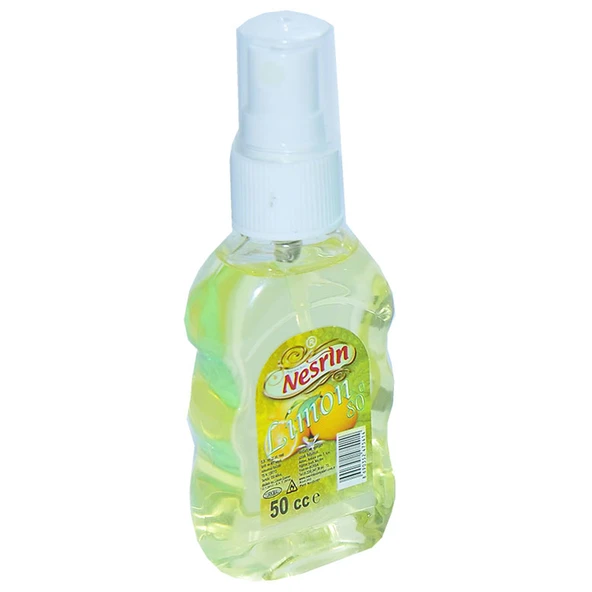 Nesrin Limon Kolonyası 80 Derece Pet Şişe Sprey 50 ML - Resim 2
