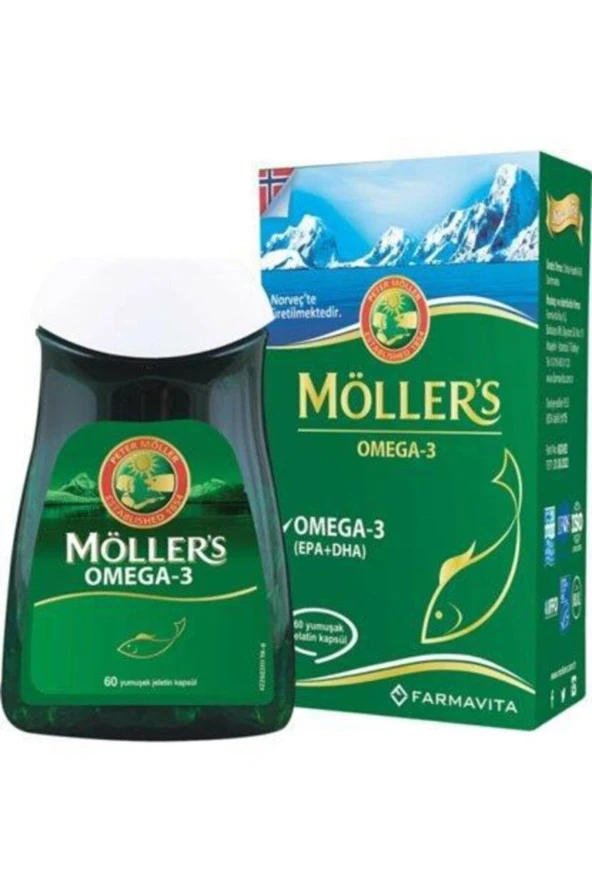 Möller's Omega 3 - 60 Kapsül