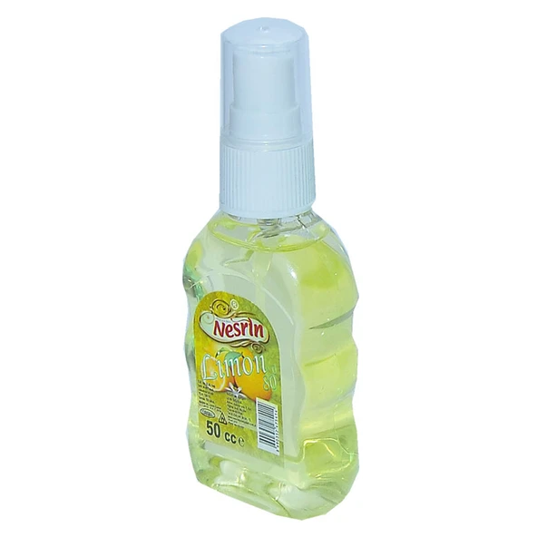 Nesrin Limon Kolonyası 80 Derece Pet Şişe Sprey 50 ML - Resim 6