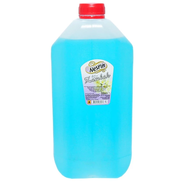 Nesrin Zambak Kolonyası Mavi 60 Derece Pet Bidon 5 Lt - Resim 4