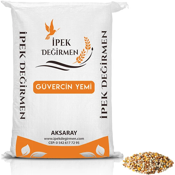 İpek Değirmen 20 KG Karışık Güvercin Yemi Ekonomik Kuş Yemleri