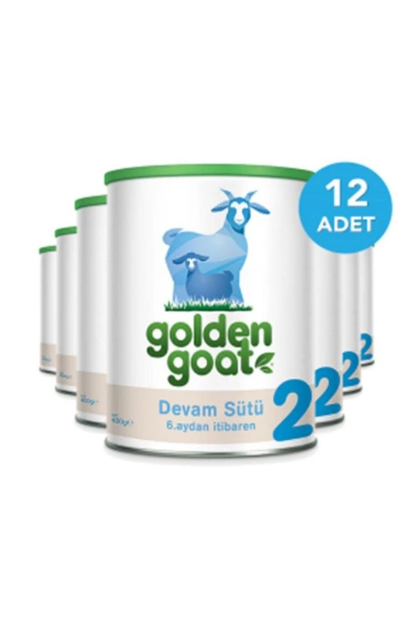 Golden Goat 2 Keçi Sütü Bazlı Mama 12 Adet