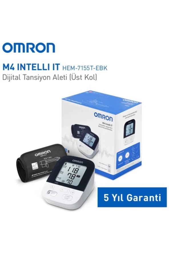 Omron M4 Intelli It Hem-7155t-eb Otomatik Üst Kol Tansiyon Ölçer