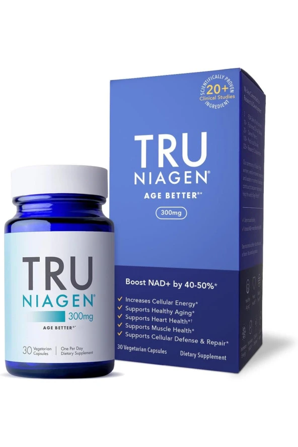 TRU NIAGEN 300 mg 30 Tablet Nikotinamid Ribosid