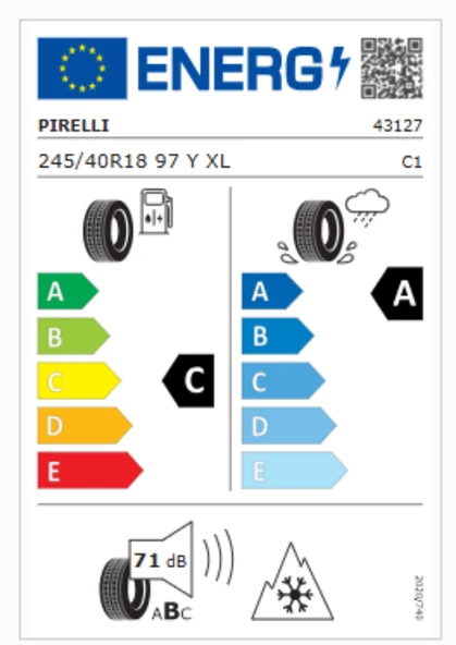 Pirelli Cinturato All Season SF3 245/40R18 97Y XL M+S 3PMSF Oto 4 Mevsim Lastiği (Üretim Yılı: 2024) 4lü Set (4 Adet set olarak satılır) - Resim 4
