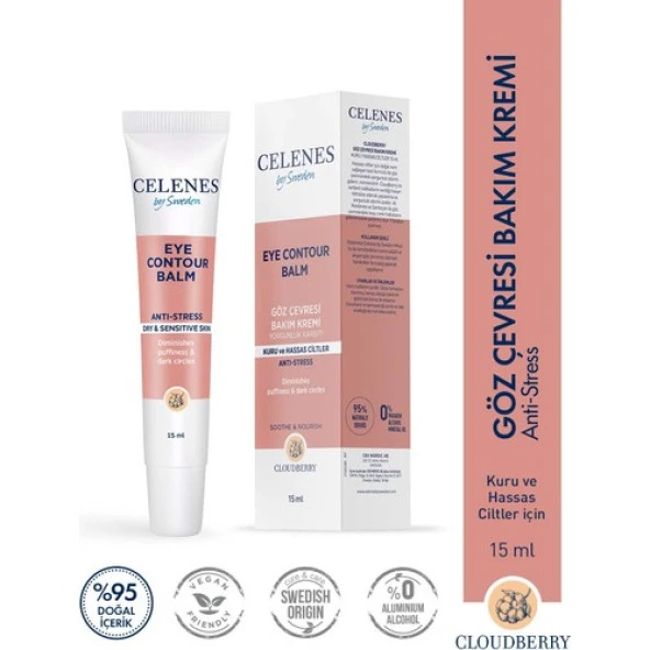 Celenes By Sweden Cloudberry Göz Çevresi Bakım Kremi 15 ml