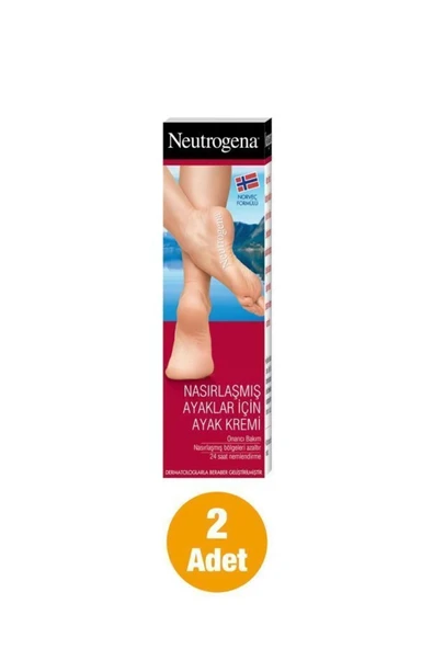 Norveç Formülü Nasırlaşmış Ayaklar İçin Ayak Kremi 50 ml x2 - 2