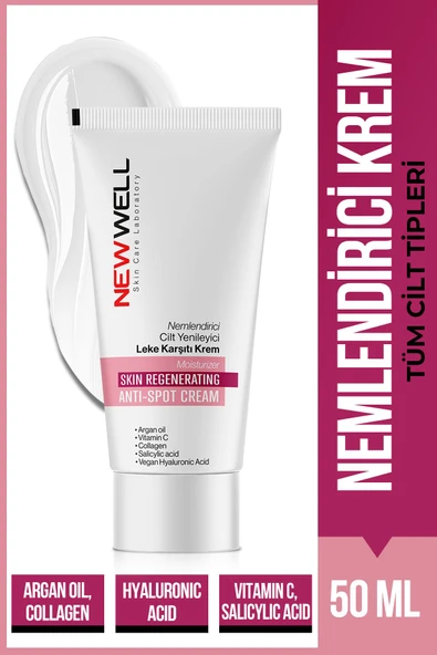 Nemlendirici Cilt Yenileyici Leke Karşıtı Krem 50ML