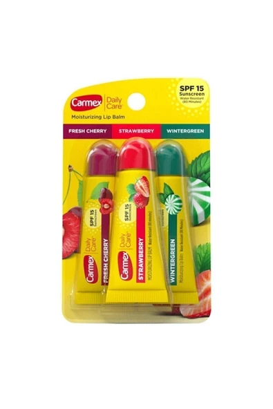 Lip Balm 3' Lü Dudak Bakım Kremi Seti