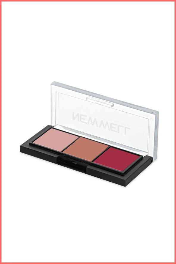 Porcelain Make Up 3lü Far Paleti No02 - 2