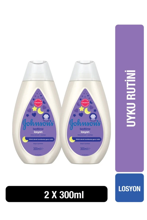 JOHNSON'S Bedtime Losyon 300 ml X 2 Adet