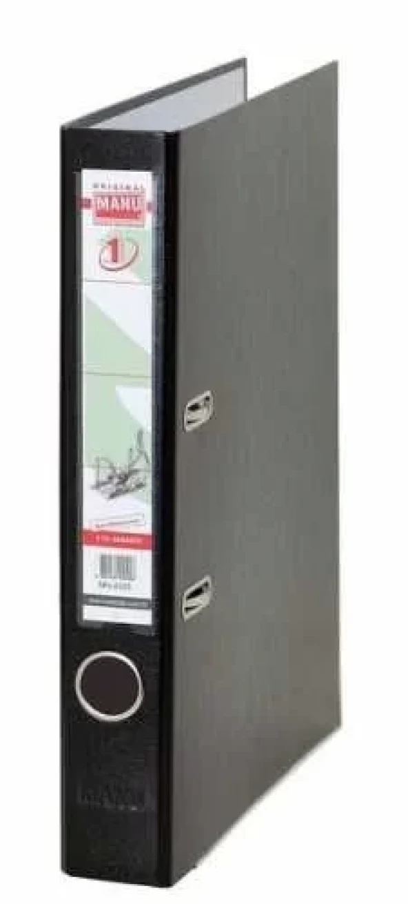 Esselte Manu 2035 Siyah Dar Plastik Klasör ürün görseli