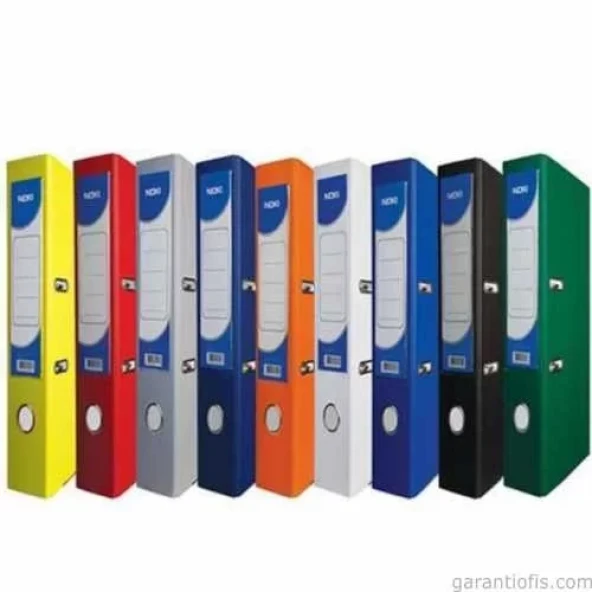 NOKİ 56412 Plastik Dar Siyah Klasör