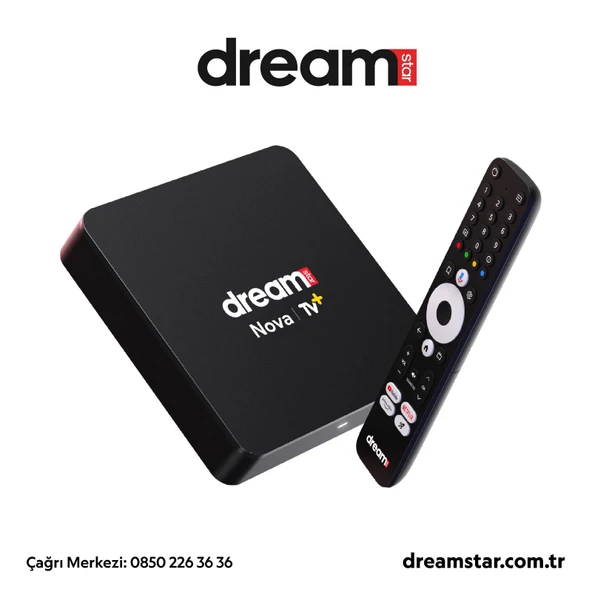 Dreamstar Nova TV+ (12 Ay Premium Üyelik Hediyeli) 4K Lisansli Android TV Box 2GB Ram 32GB Hafıza - 4