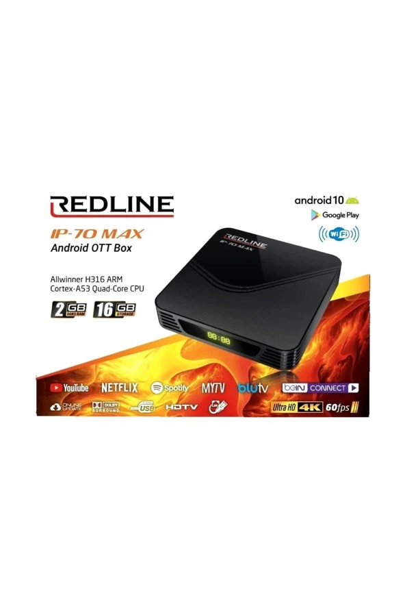 Android 10 Tv Box / 4k - Media Player 2gb/16gb Ip-70 Max