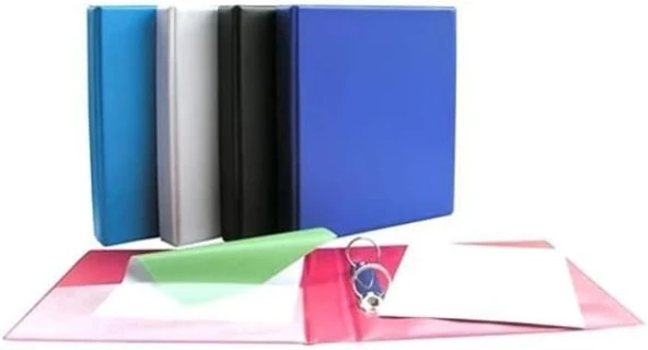 ÖNDER 2122-2 ÖĞRENCİ KLASÖRÜ 2 HALKALI A5 KIRMIZI - 2