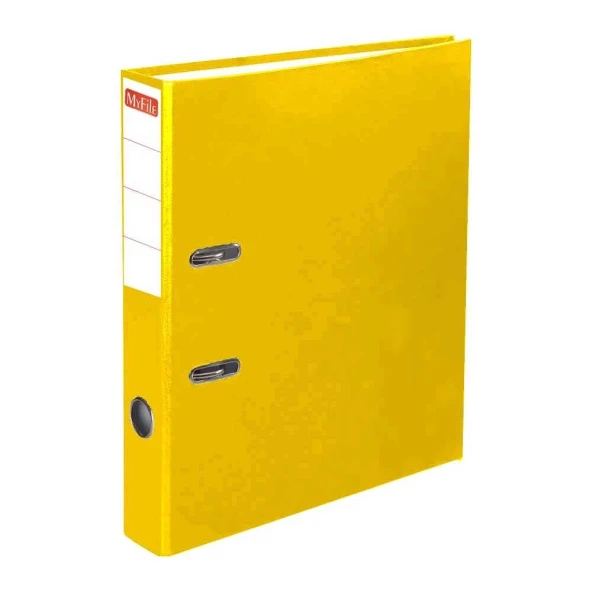 My File Dar Plastik Klasör Sarı - 2