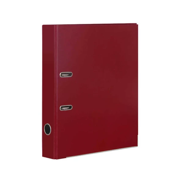 My File Dar Plastik Klasör Bordo