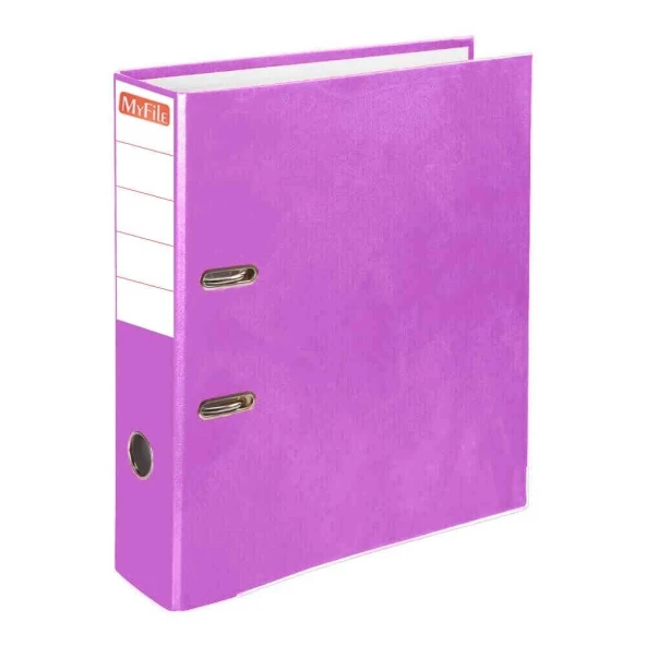 My File Geniş Plastik Klasör Pembe - Resim 2