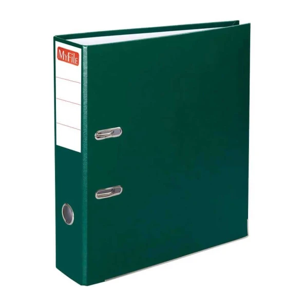 My File Geniş Plastik Klasör Yeşil - 2
