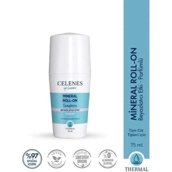 Celenes By Sweden By Sweden Thermal Roll-On Beyazlatıcı Tannforsen