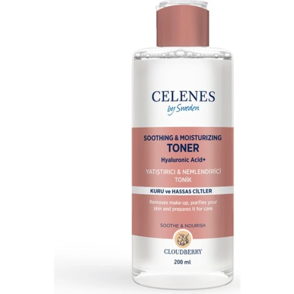 Celenes Cloudberry Nemlendirici & Yatıştırıcı Tonik 200 ml - 2