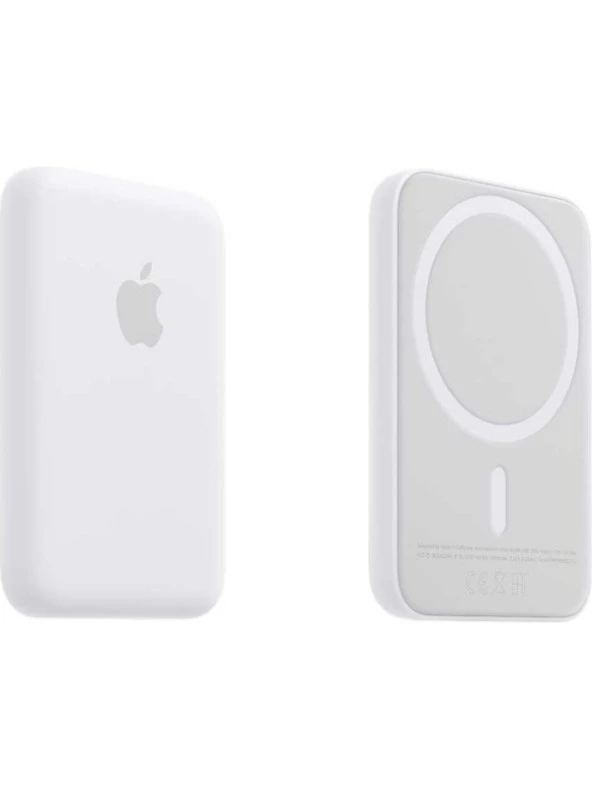 Apple Magsafe Battery Pack Powerbank Kablosuz Şarj Cihazı Apple iPhone Şarj Seti 20W 10.000 Mah