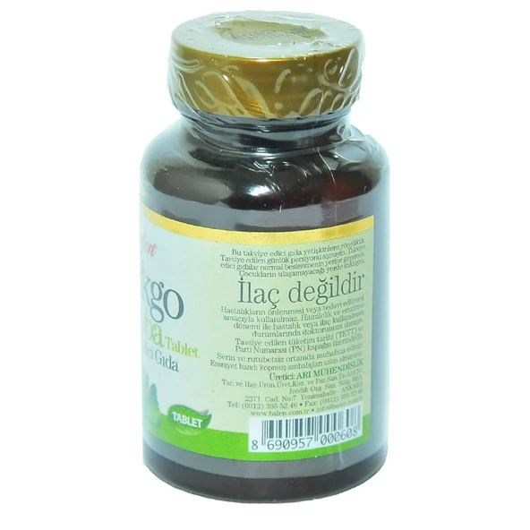 Ginkgo Biloba 60 Tablet - Resim 6