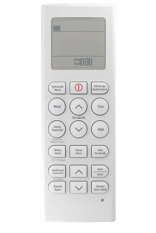 Beko 5401376306 İle Uyumlu İnverter Klima Kumandası