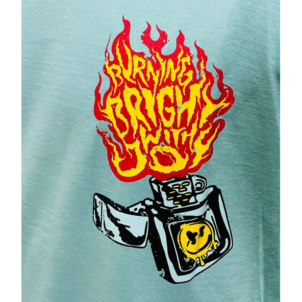 Turkuaz Erkek Zippo Tişört - 3