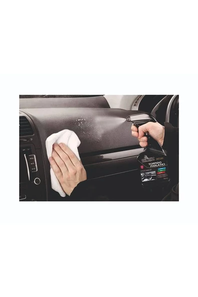 Araç- Oto Kemer Başlığı 2 Adet Torpido Parlatıcı Temizleyici Süt Silikonlu 1 Adet - 3