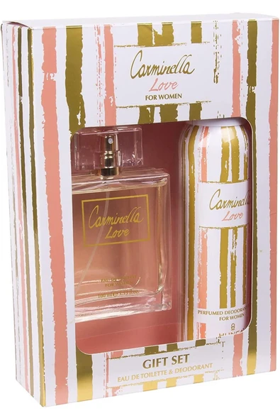 CARMİNELLA EDT 100ML+150ML DEO WOMEN SET-LOVE
