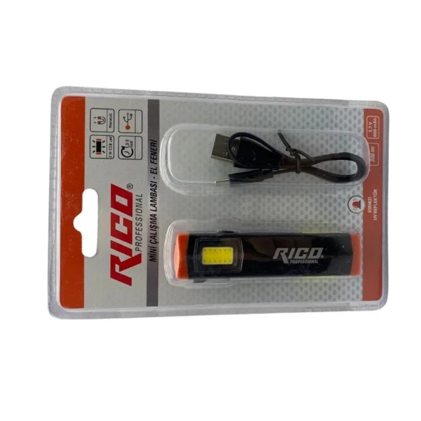 Rico Mini Çalışma Lambası El Feneri Rc0032 - 3