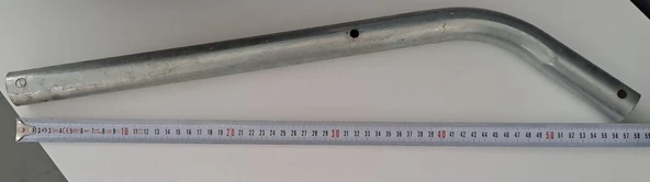 UYDU ANTENİ ÇANAK İÇİN L AYAK - L BORU ( ÇAP : 3 cm ) ( UYDU ÇANAĞI- ÇANAK ANTEN YER & DUVAR MONTAJ AYAĞI ) - 3