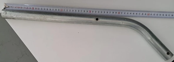 UYDU ANTENİ ÇANAK İÇİN L AYAK - L BORU ( ÇAP : 3 cm ) ( UYDU ÇANAĞI- ÇANAK ANTEN YER & DUVAR MONTAJ AYAĞI ) - 2
