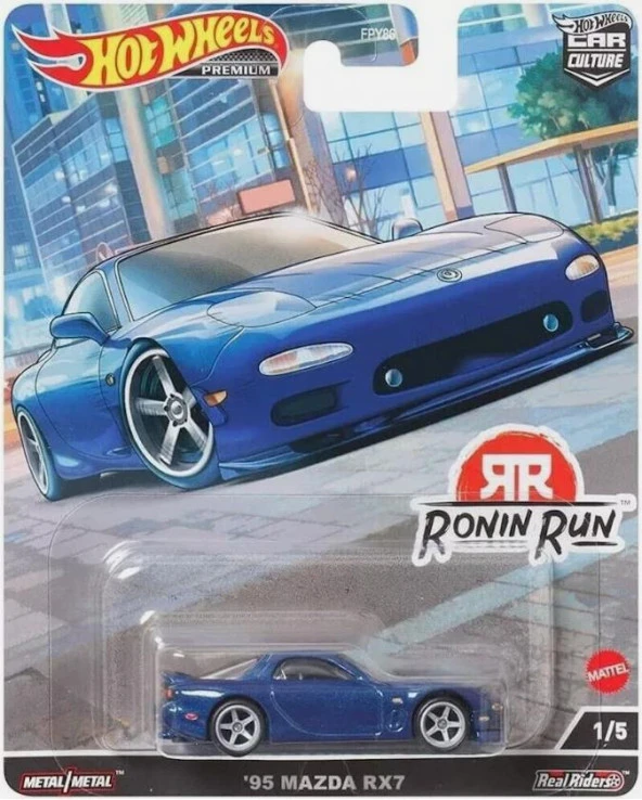 Hot Wheels Premium 95 Mazda RX7 FPY86 HCK13