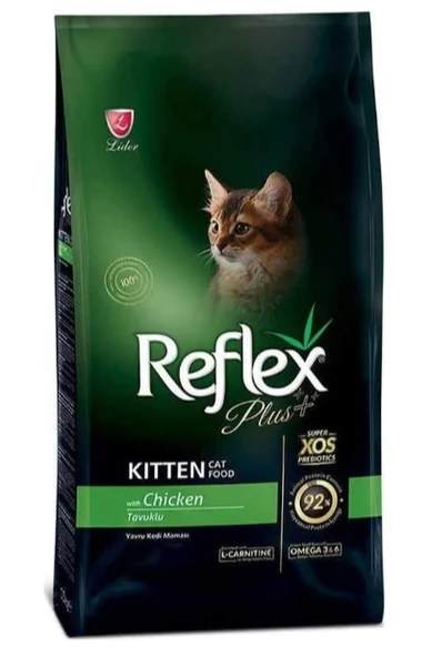 Reflex Plus Tavuklu Kitten Yavru Kedi Maması  8 KG