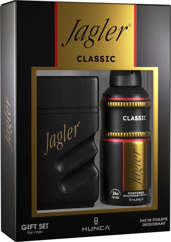 Jagler Classic Erkek Parfüm Seti EDT 90 ml + Deodorant 150 ml