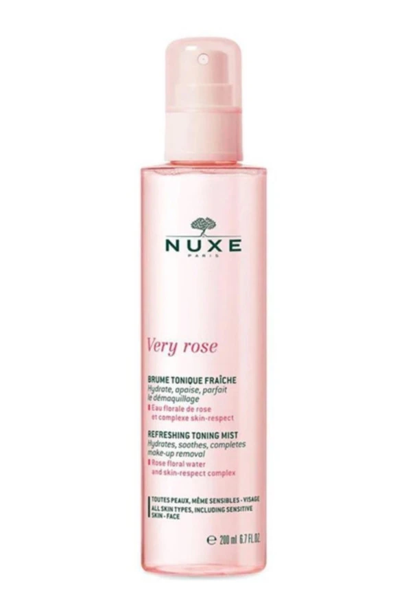 Nuxe Very Rose Tazeleyici Sprey Tonik 200 ml - 1