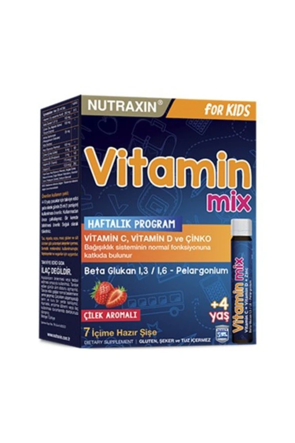 Vitamin Mix For Kids 7x25 Ml ( 1 ADET )