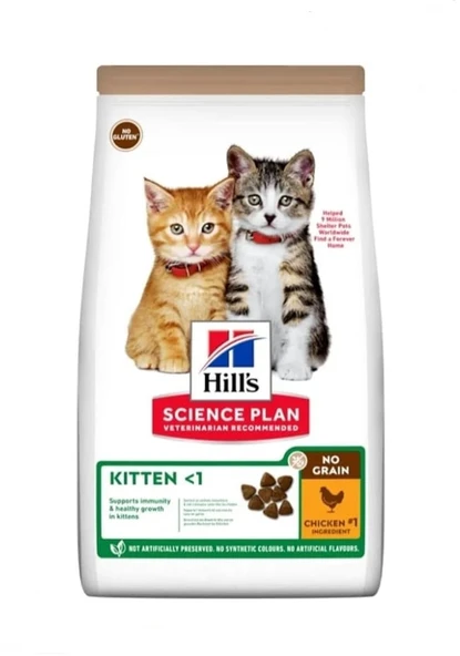 Hill's Kitten Tavuklu Yavru Kedi Maması 1,5 KG Açık Mama