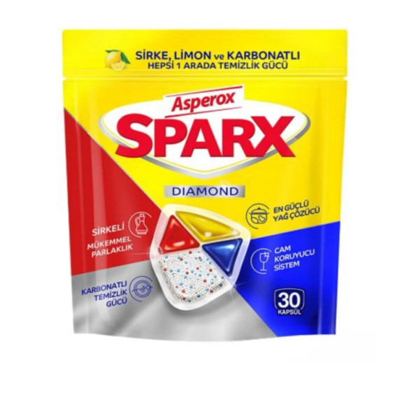 Asperox Sparx Bulaşık Makinesi Tableti 30'lu