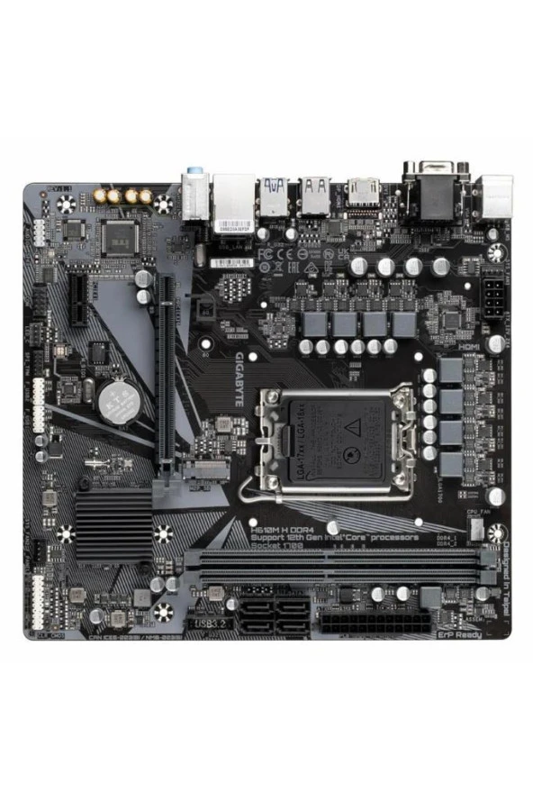 Gigabyte H610m H H610 Ddr5 Vga Glan Matx Hdmi M2 1700p Anakart Teşhir - 1