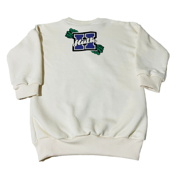 Hulk Baskılı Marvel Bej Erkek Çocuk Eşofman Pijama Alt Üst Takım - 4