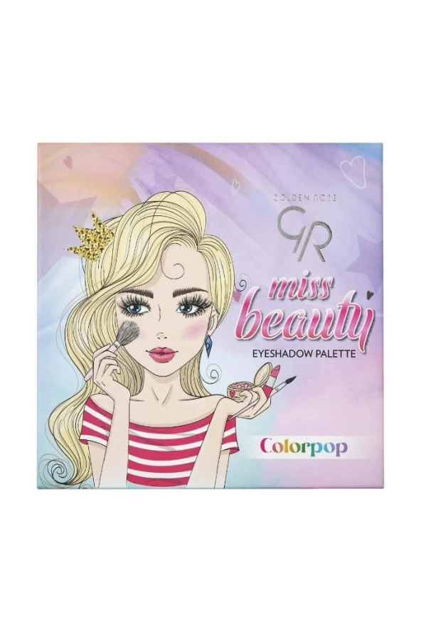 Golden Rose 9'lu Far Paleti - GR MISS BEAUTY EYESHADOW PALETTE - COLORPOP - 4