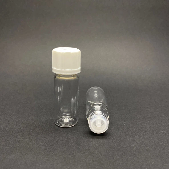 30 cc Pet Şişe - Çocuk Kilit Kapaklı Kör Tıpalı - 30ml Pet Şişe- x 10 Adet ürün görseli