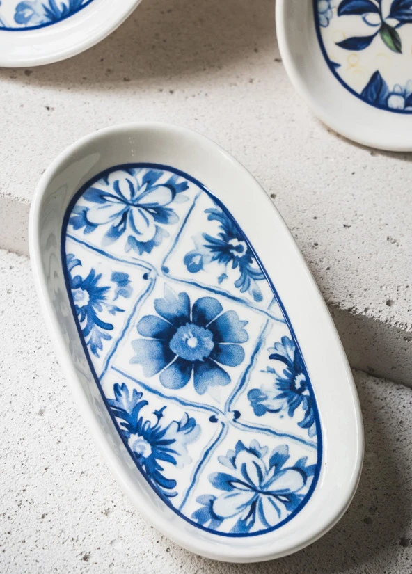 The Mia Odore Di Limone Oval Servis 2li 21 cm ODL0011 - Resim 4