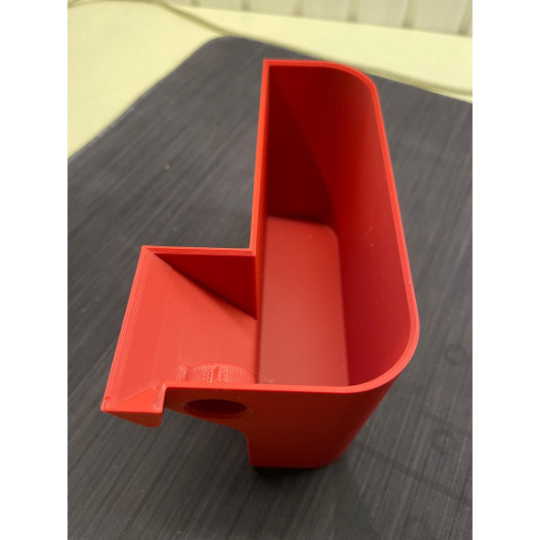 Singer Overlok Makinesi İçin Çöp Kutusu - Kırmızı - 3
